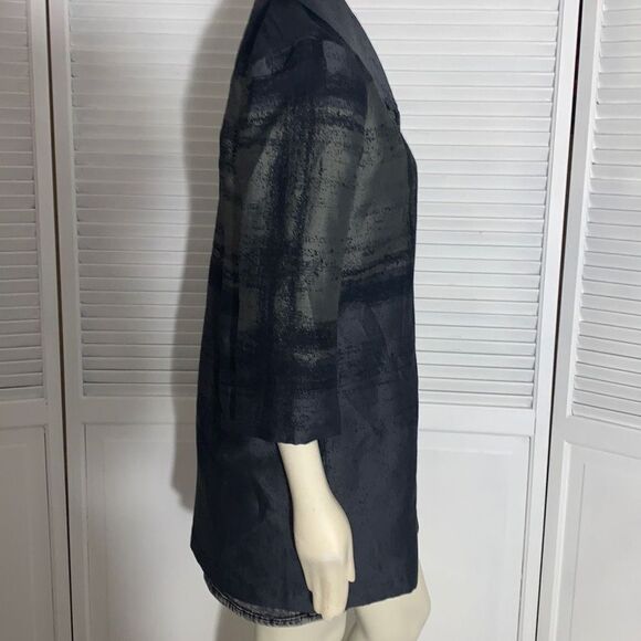 Caroline Rose Metallic Tonal Jacquard Women's Size Small - Picture 8 of 16